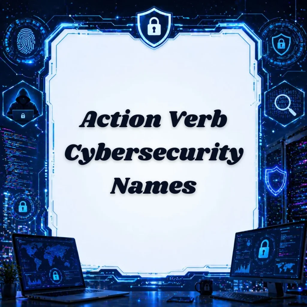 Action Verb Cybersecurity Names