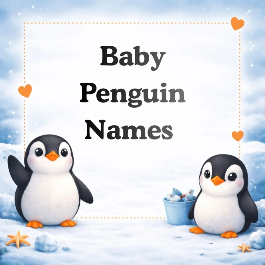 Baby Penguin Names 🐣