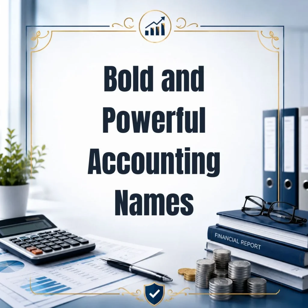 Bold and Powerful Accounting Names