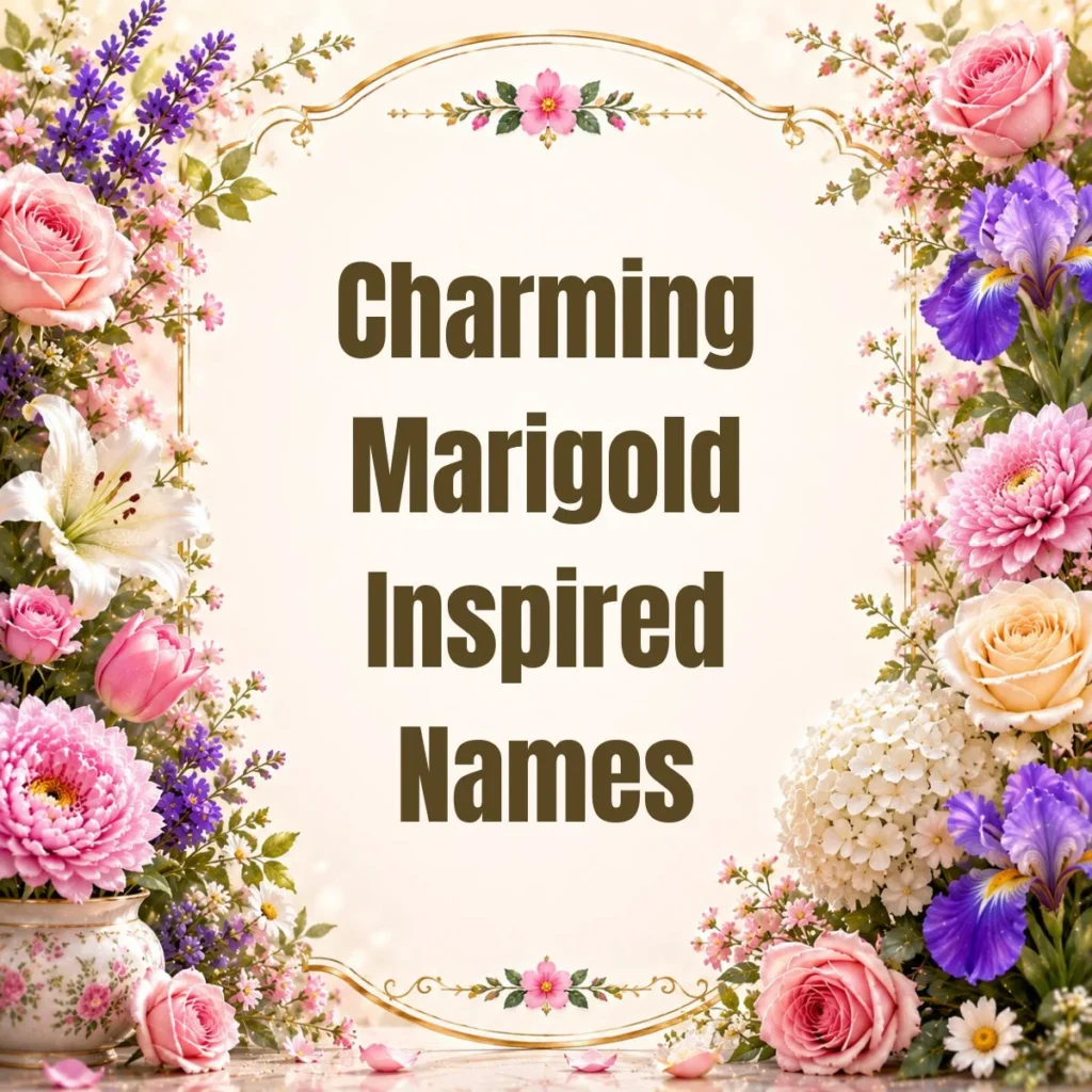 Charming Marigold Inspired Names