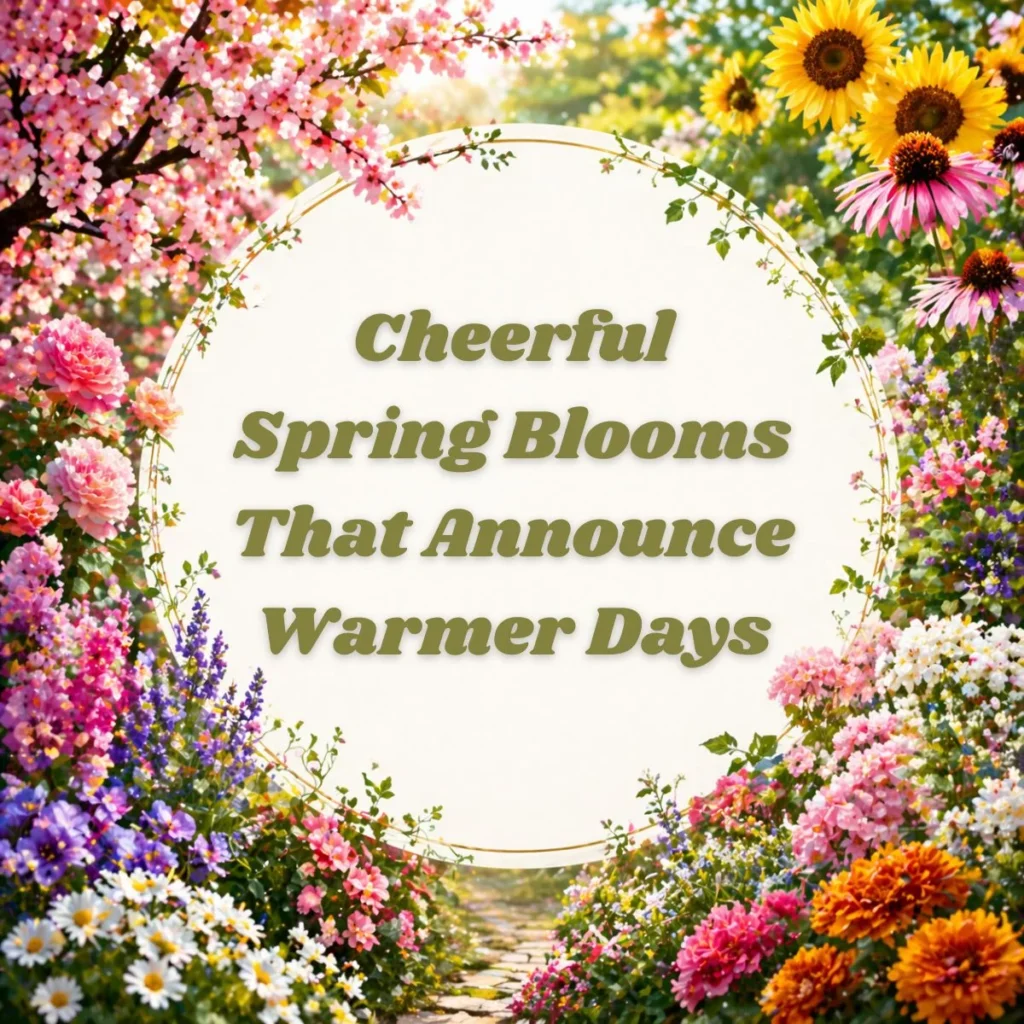 Cheerful Spring Blooms That Announce Warmer Days