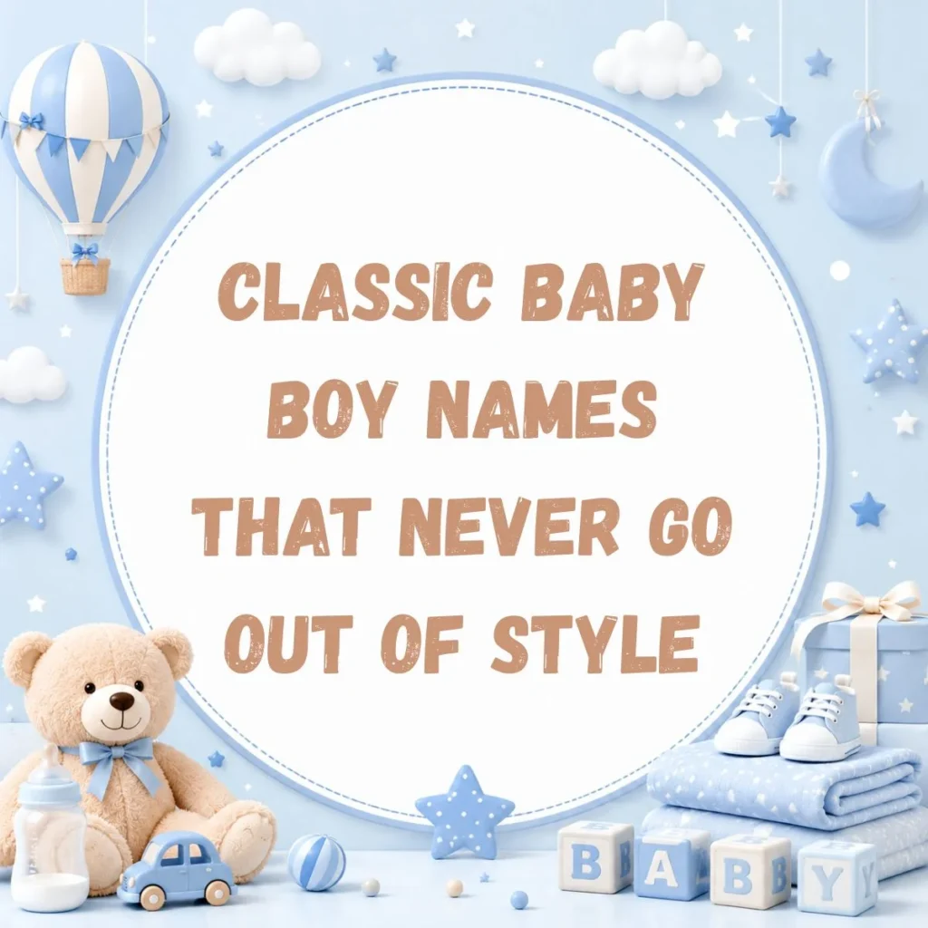 Classic Baby Boy Names That Never Go Out of Style
