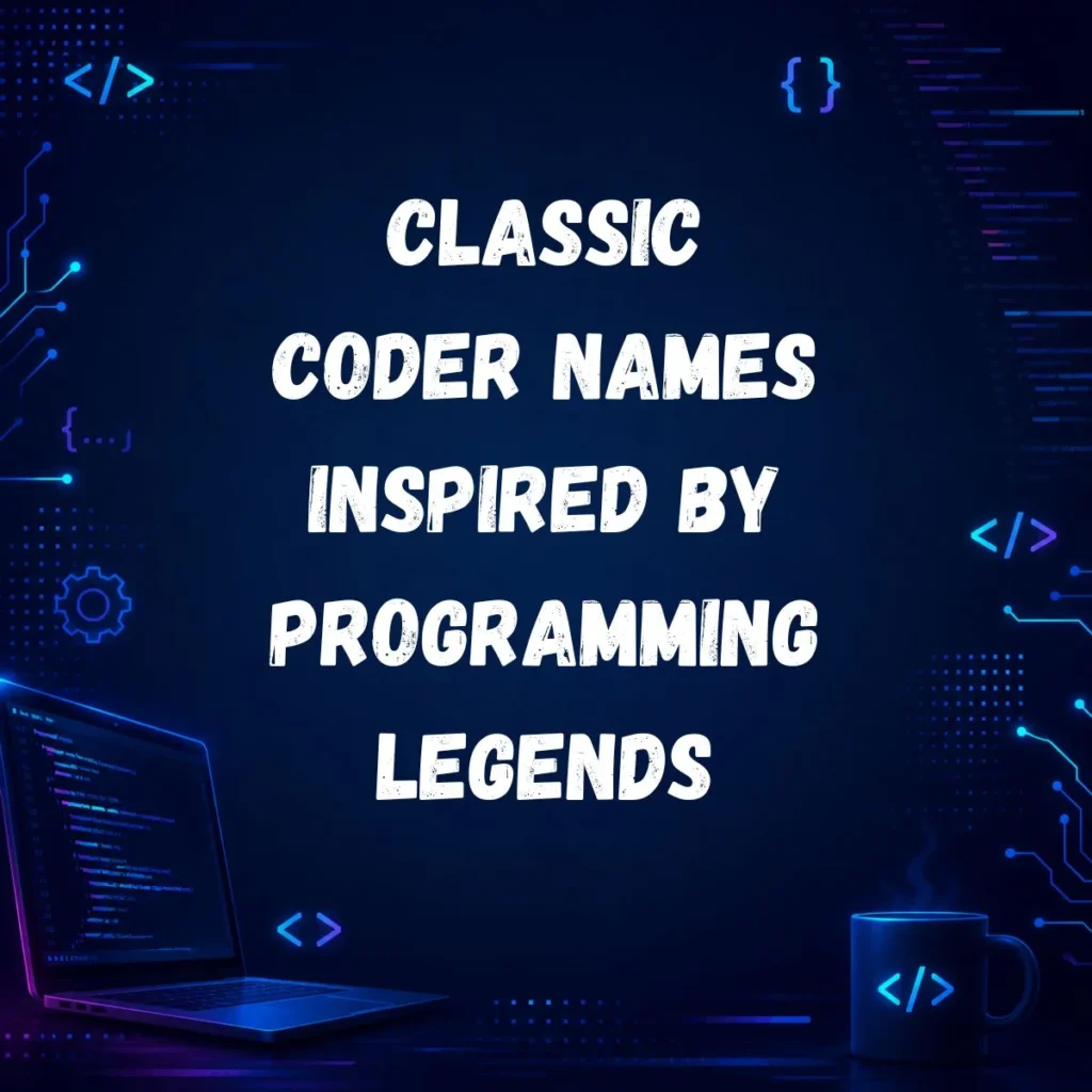 Classic Coder Names Inspired by Programming Legends