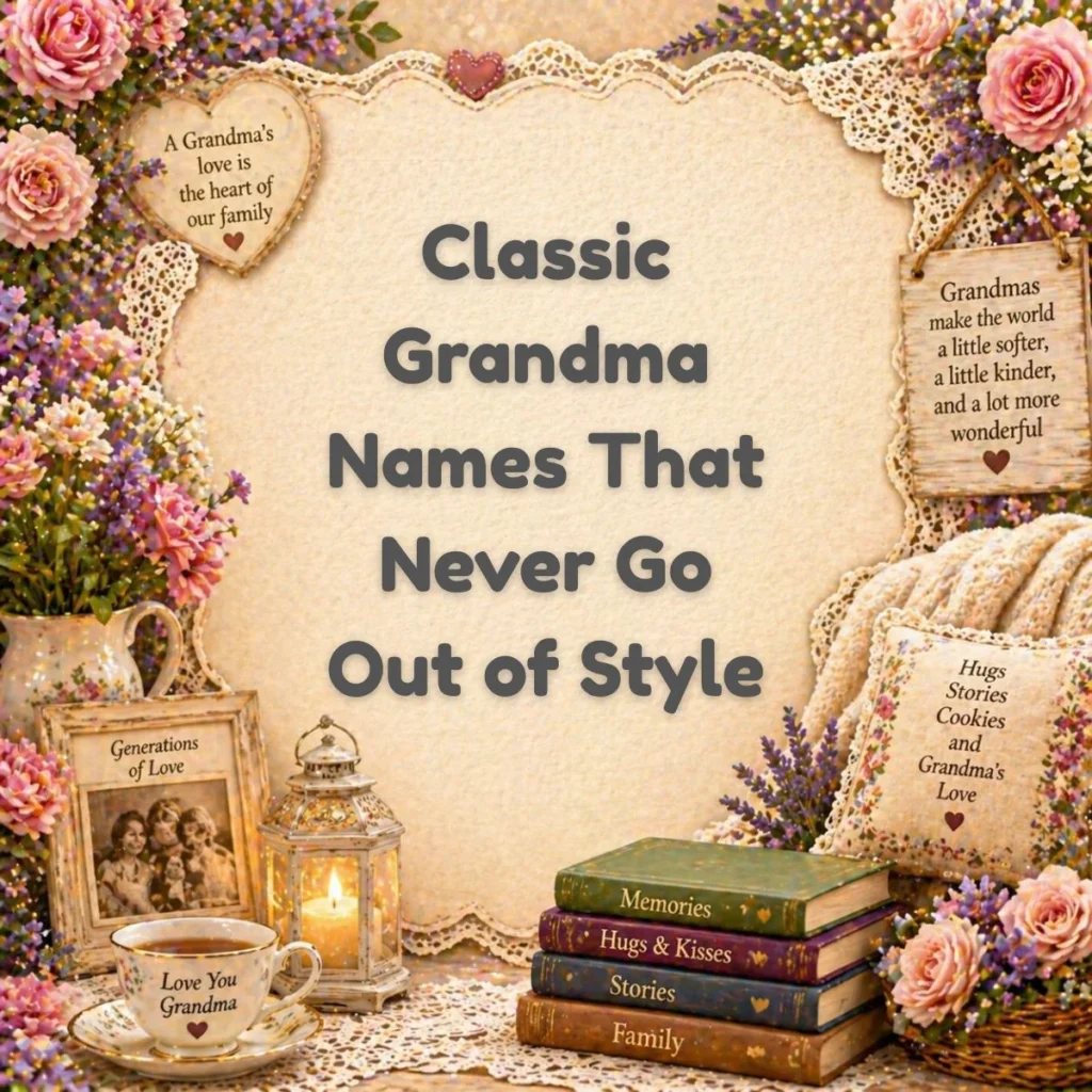 Classic Grandma Names That Never Go Out of Style