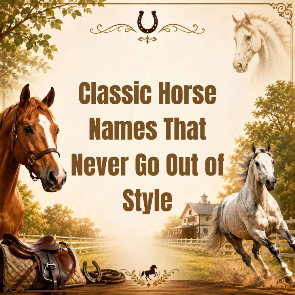 Classic Horse Names That Never Go Out of Style