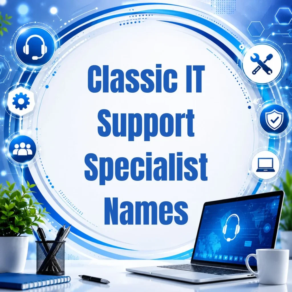 Classic IT Support Specialist Names