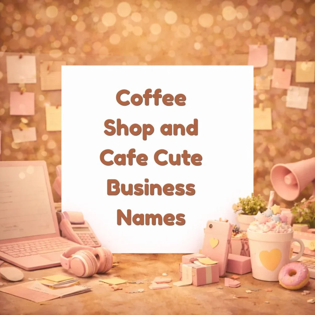 Coffee Shop and Cafe Cute Business Names