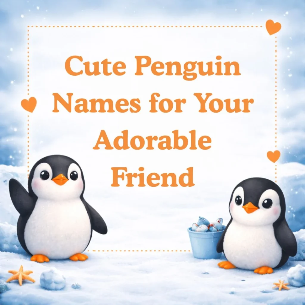 Cute Penguin Names for Your Adorable Friend 💕
