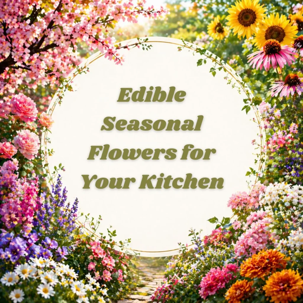 Edible Seasonal Flowers for Your Kitchen