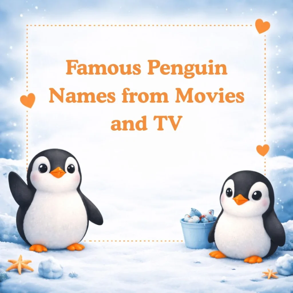 Famous Penguin Names from Movies and TV 📺