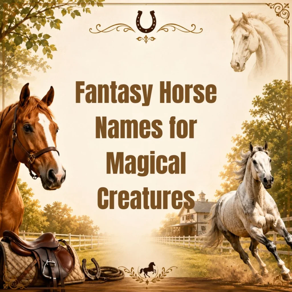 Fantasy Horse Names for Magical Creatures