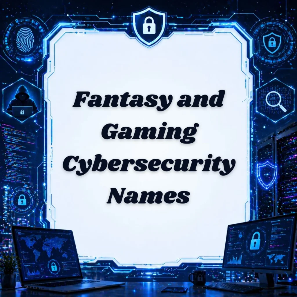 Fantasy and Gaming Cybersecurity Names