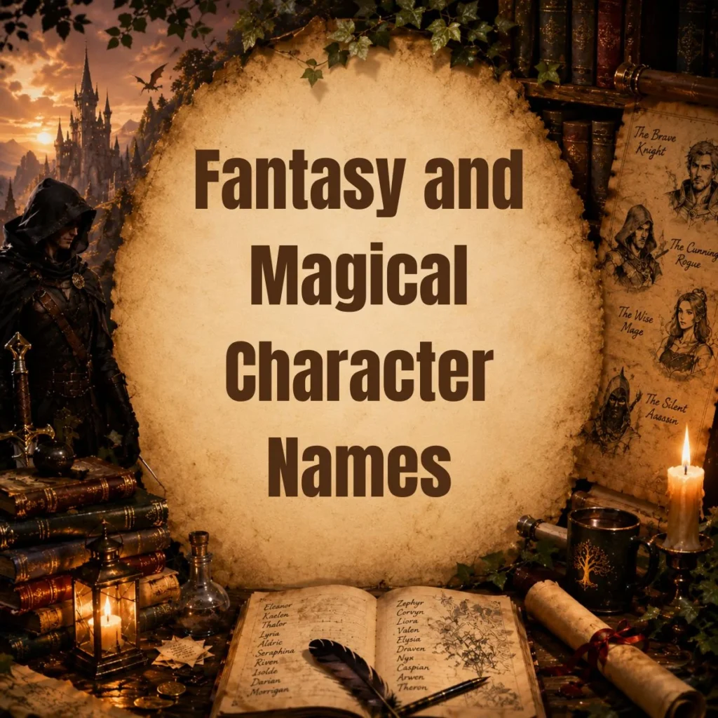 Fantasy and Magical Character Names