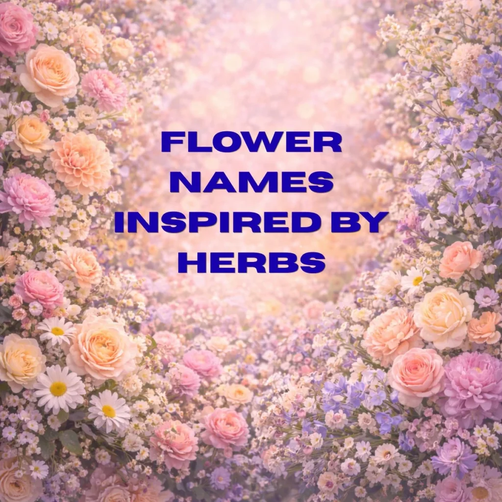 Flower Names Inspired by Herbs