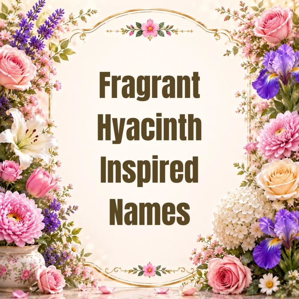 Fragrant Hyacinth Inspired Names