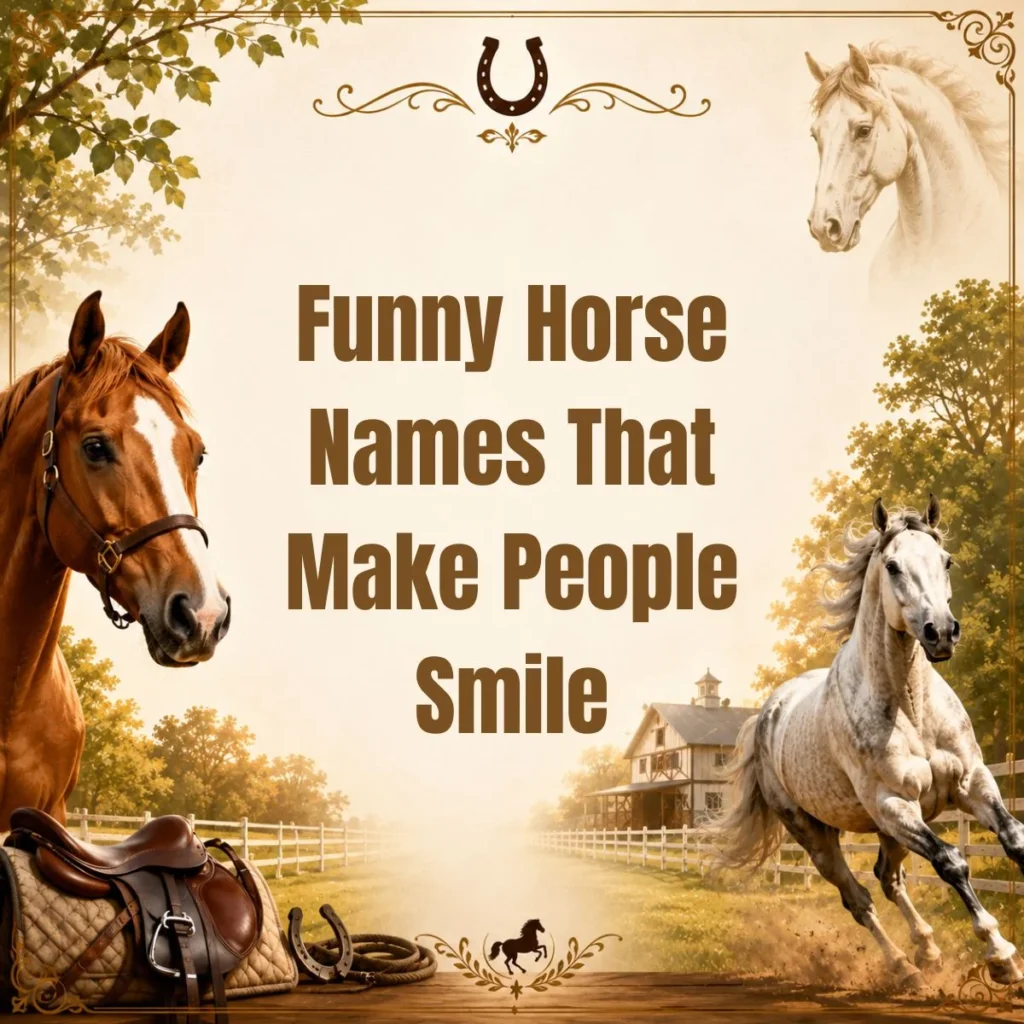Funny Horse Names That Make People Smile