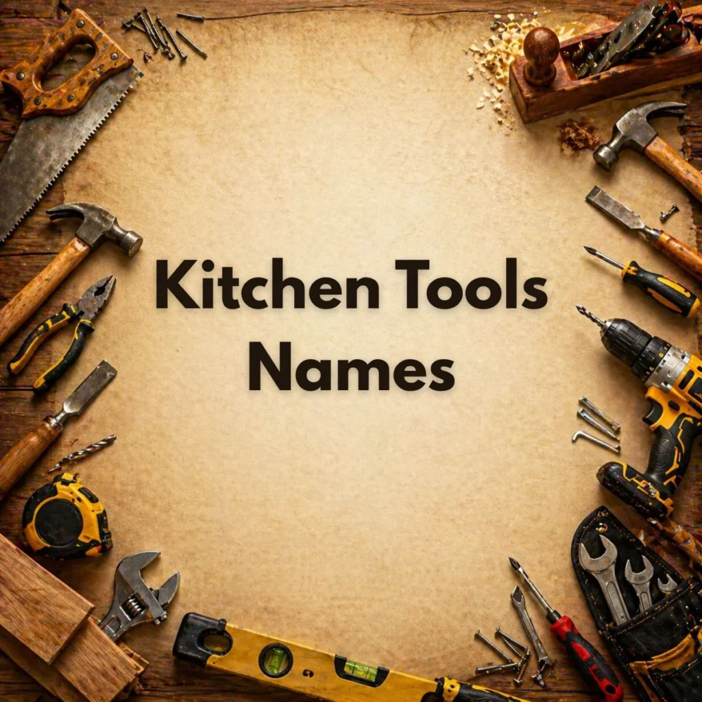 Kitchen Tools Names