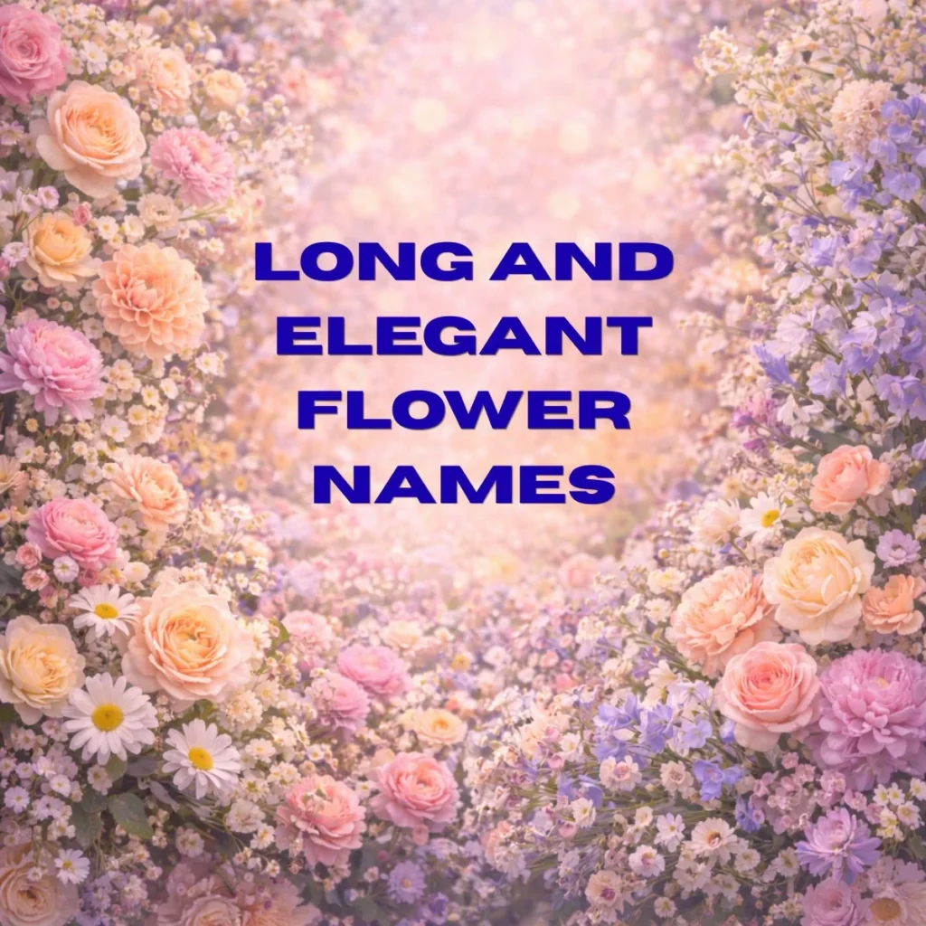 Long and Elegant Flower Names
