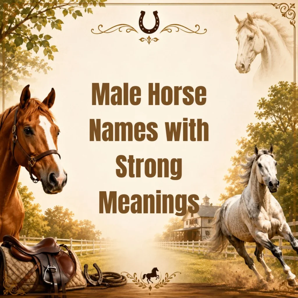 Male Horse Names with Strong Meanings (1)
