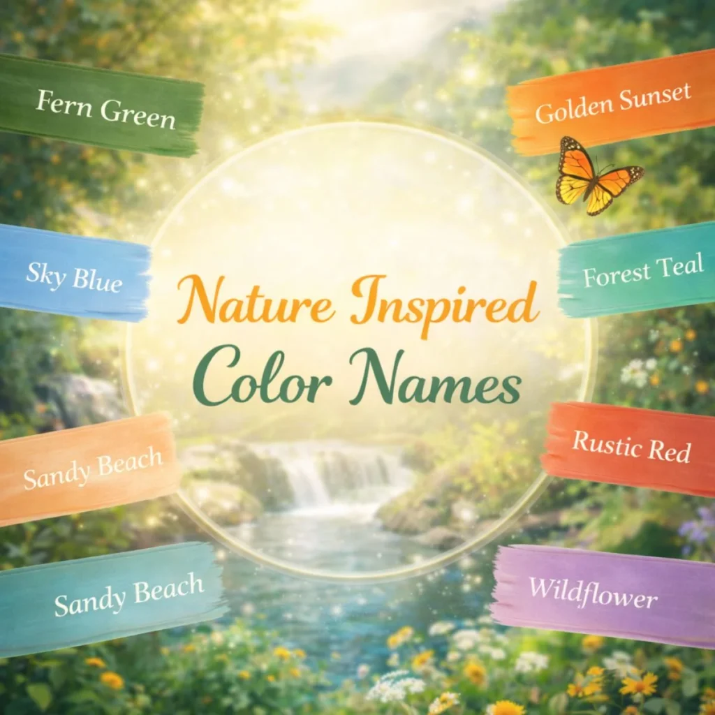 Nature Inspired Color Names