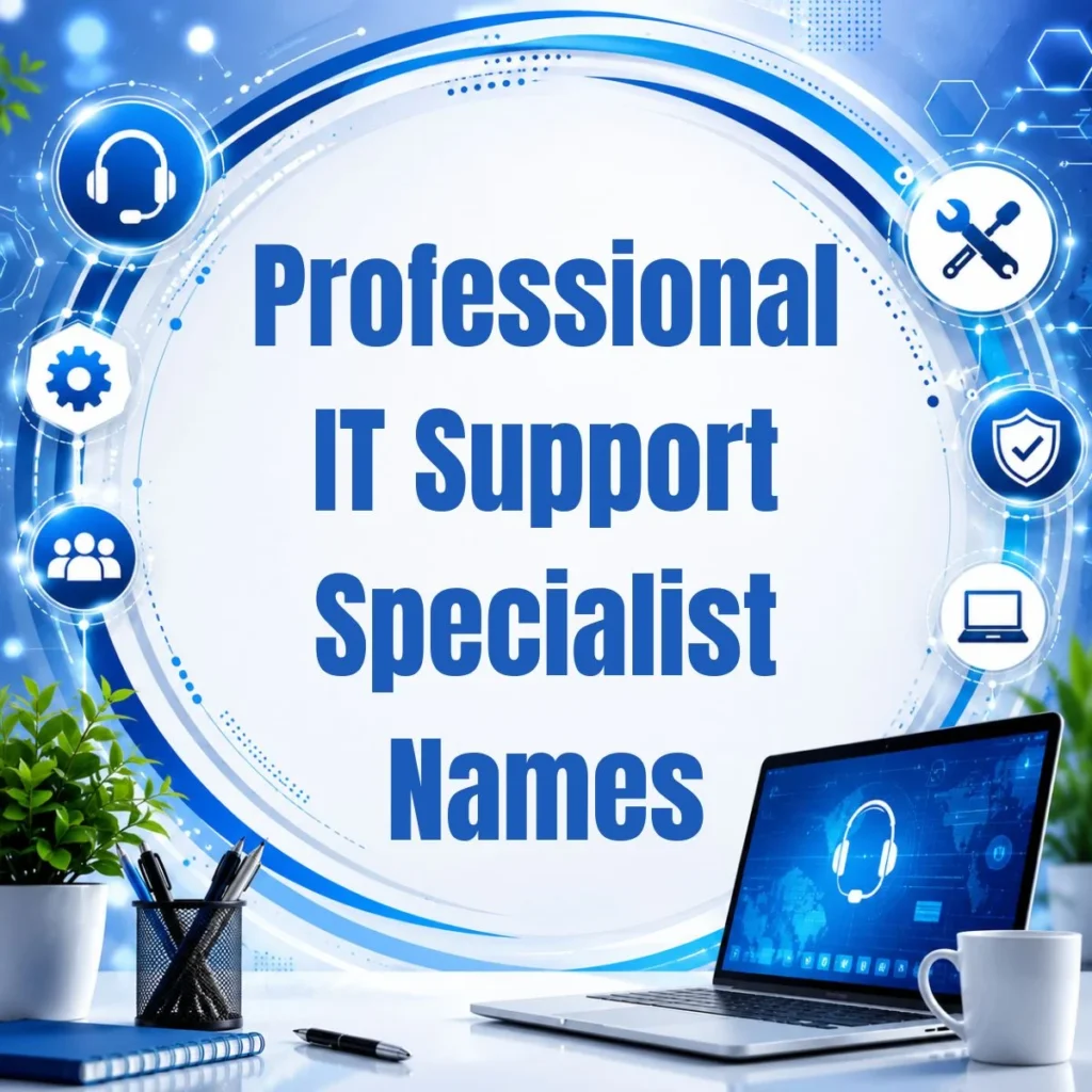 Professional IT Support Specialist Names