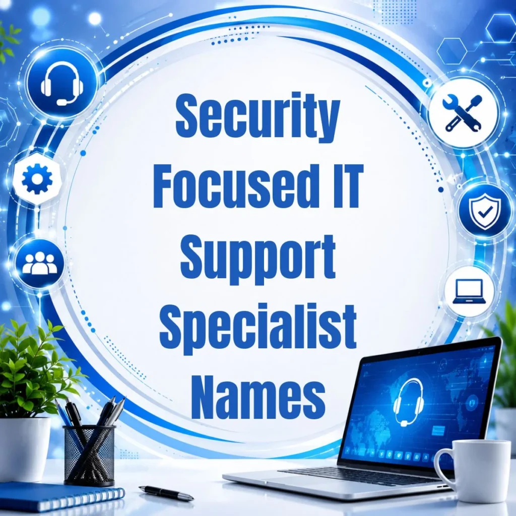 Security Focused IT Support Specialist Names