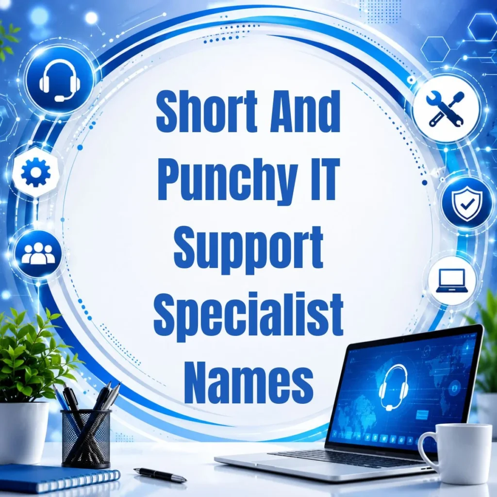Short And Punchy IT Support Specialist Names