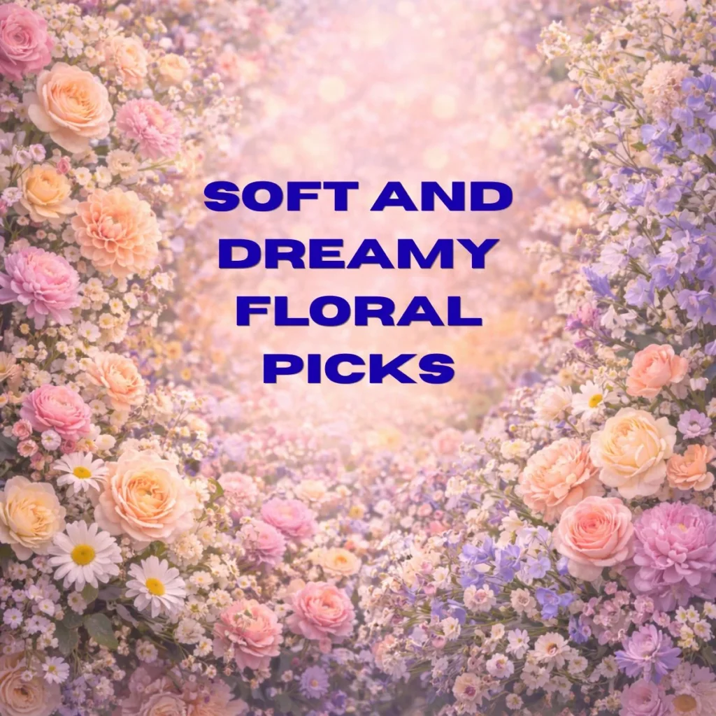 Soft and Dreamy Floral Picks