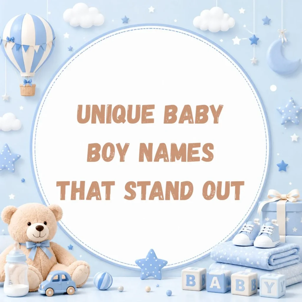 Unique Baby Boy Names That Stand Out
