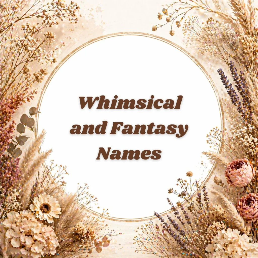 Whimsical and Fantasy Names