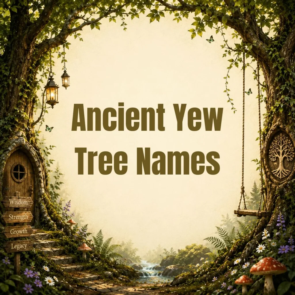 Ancient Yew Tree Names