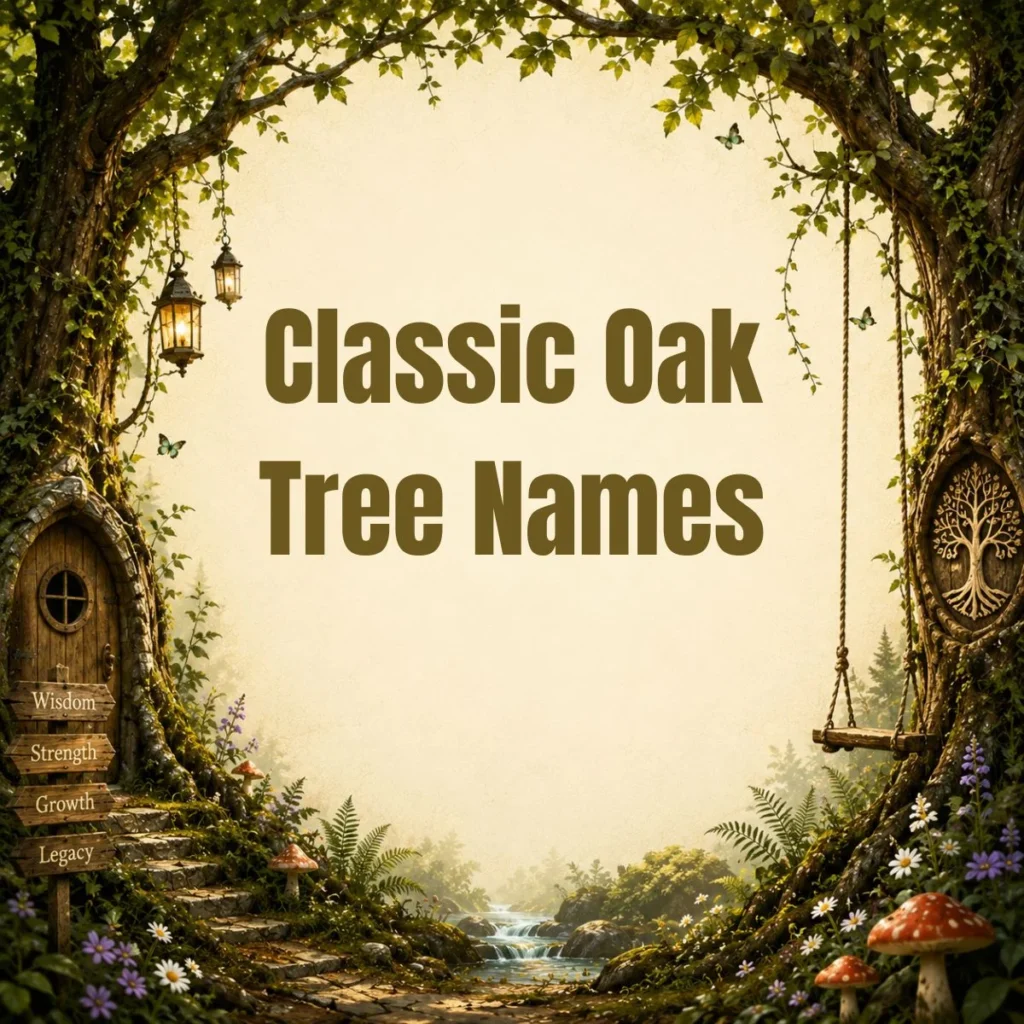 Classic Oak Tree Names