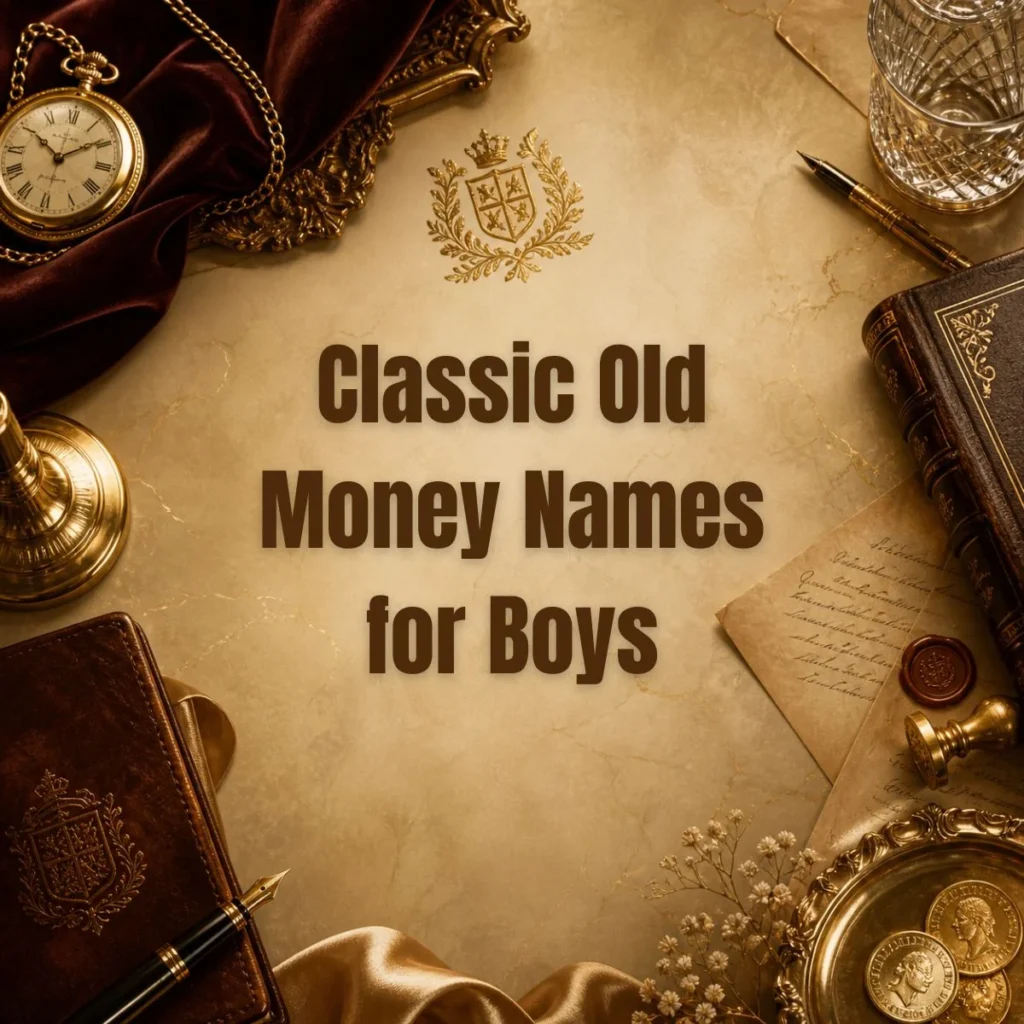Classic Old Money Names for Boys