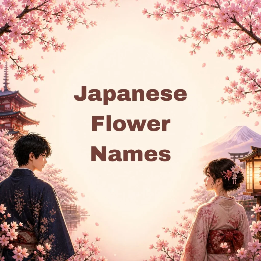 Japanese Flower Names