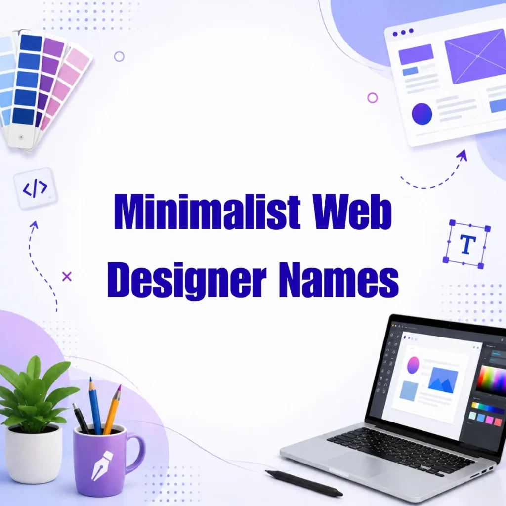 Minimalist Web Designer Names 