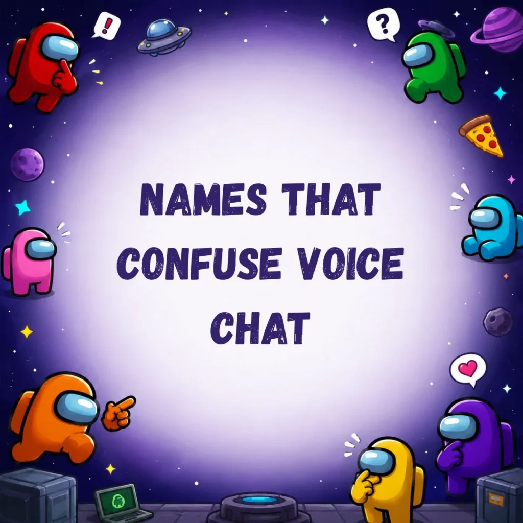 Names That Confuse Voice Chat
