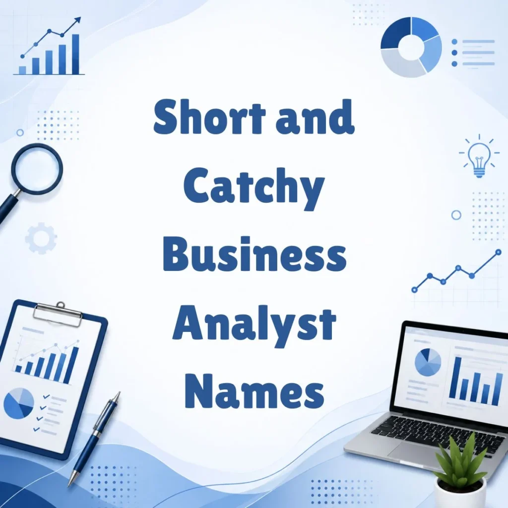 Short and Catchy Business Analyst Names