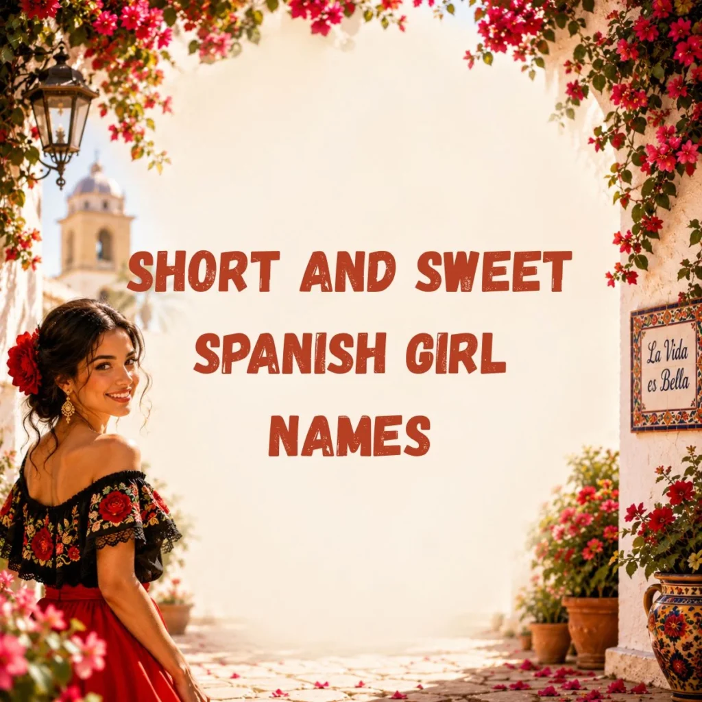 Short and Sweet Spanish Girl Names