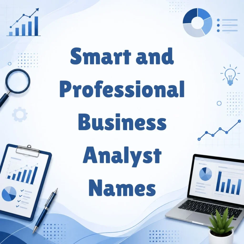 Smart and Professional Business Analyst Names