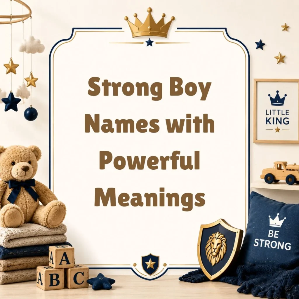 Strong Boy Names with Powerful Meanings