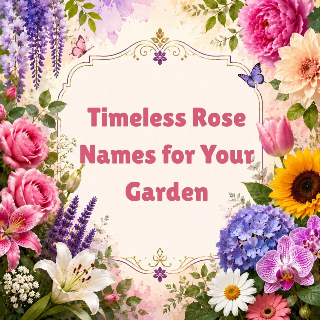 Timeless Rose Names for Your Garden