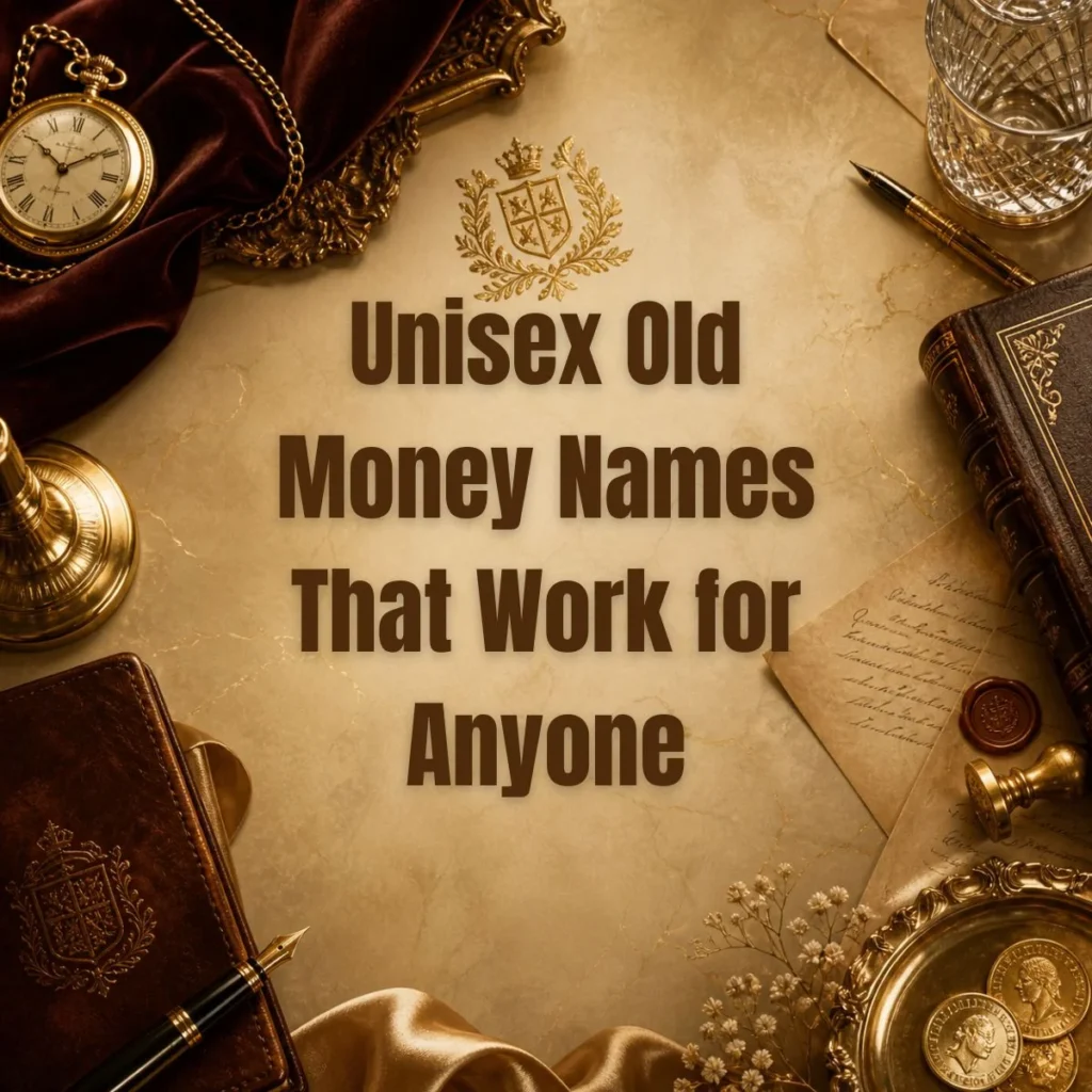 Unisex Old Money Names That Work for Anyone