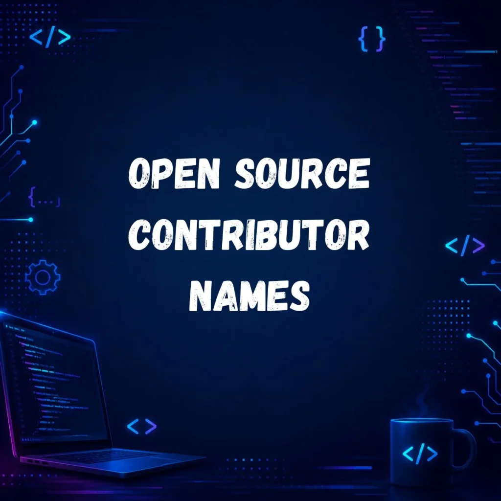 Open Source Contributor Names