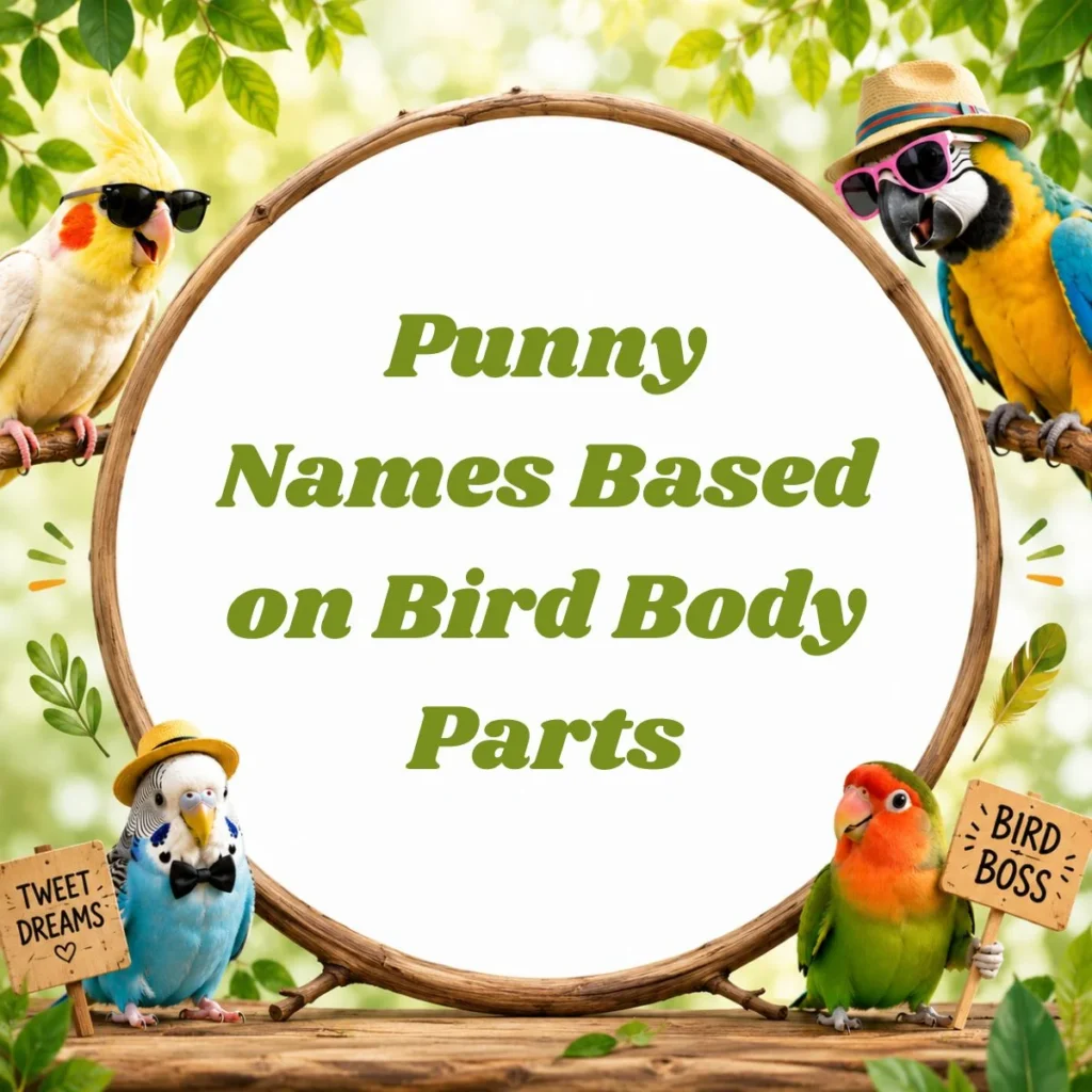 Punny Names Based on Bird Body Parts