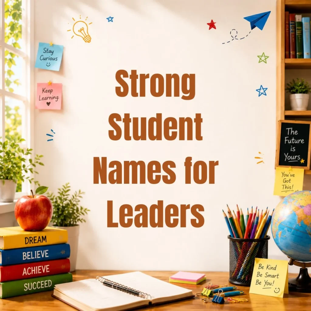 Strong Student Names for Leaders