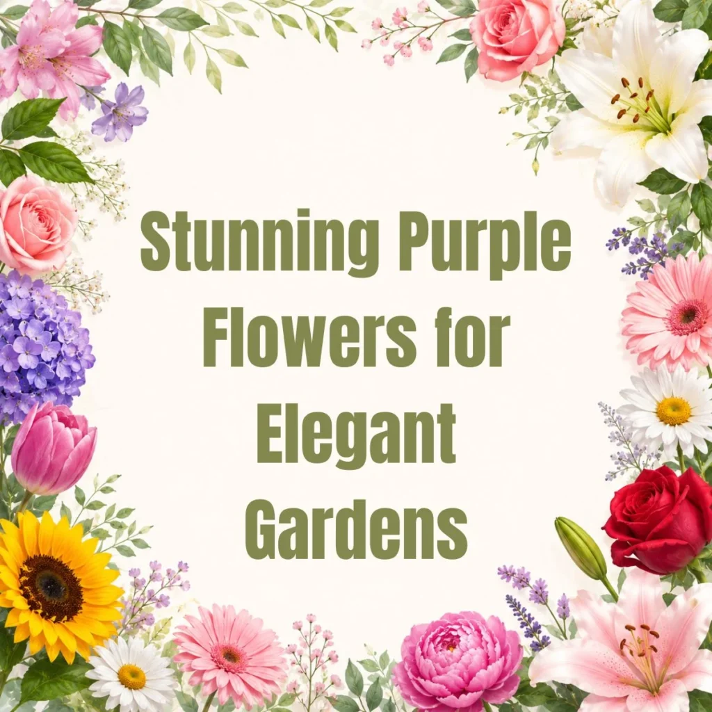 Stunning Purple Flowers for Elegant Gardens
