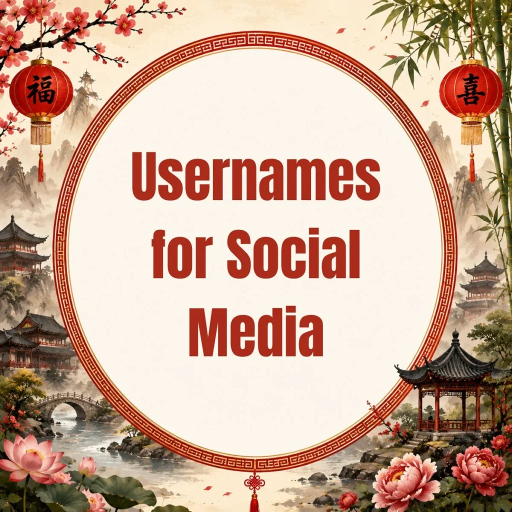 Usernames for Social Media
