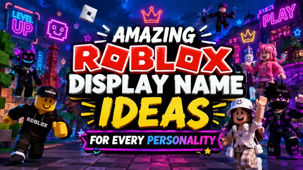 Amazing Roblox Display Name Ideas for Every Personality