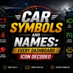 Car Symbols and Names Every Dashboard Icon Decoded
