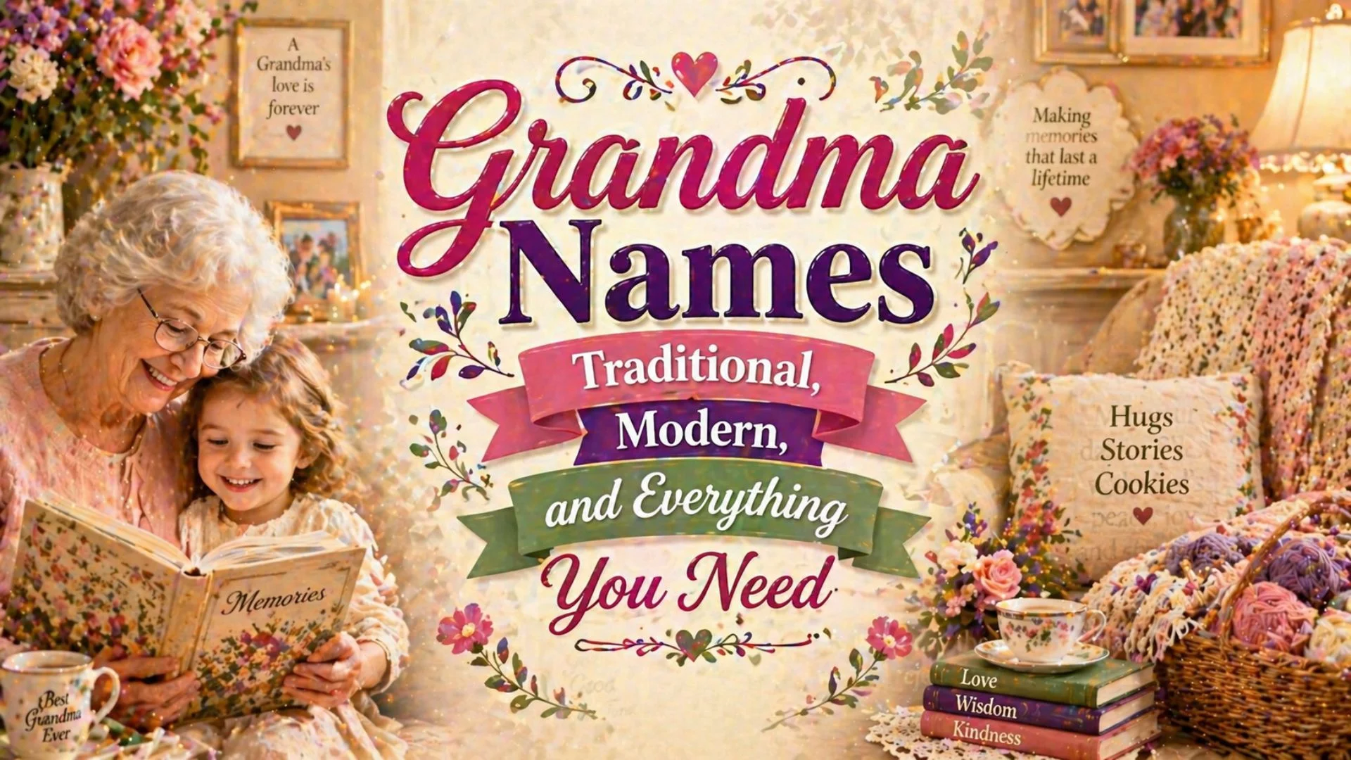 Grandma Names Traditional, Modern, and Everything You Need